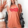 Baseball Softball Baseball Mom Baseball Women's Comfort Colors T-Shirt Yam