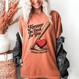 Baseball Valentine Forever On Deck For You Tee Women's Comfort Colors T-Shirt Yam