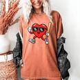 Baseball Valentines Day Heart Boys Sports Love Women's Comfort Colors T-Shirt Yam Baseball Valentines Day Heart Boys Sports Love Women's Comfort Colors T-Shirt Yam