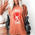Best Baseball Mom Ever Baseball Women's Comfort Colors T-Shirt Yam