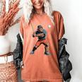 Bigfoot Playing Baseball Boys Kids Men Baseball Player Women's Comfort Colors T-Shirt Yam Bigfoot Playing Baseball Boys Kids Men Baseball Player Women's Comfort Colors T-Shirt Yam