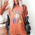 Birthday Boy 8th Birthday Baseball Women's Comfort Colors T-Shirt Yam Birthday Boy 8th Birthday Baseball Women's Comfort Colors T-Shirt Yam