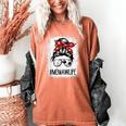 Bleached Memaw Life Soccer Messy Bun Baseball Game Day Women's Comfort Colors T-Shirt Yam Bleached Memaw Life Soccer Messy Bun Baseball Game Day Women's Comfort Colors T-Shirt Yam