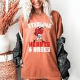 Boys Baseball Valentines Shirt Sterling Hearts Baseball Women's Comfort Colors T-Shirt Yam Boys Baseball Valentines Shirt Sterling Hearts Baseball Women's Comfort Colors T-Shirt Yam