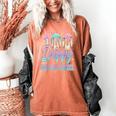 Boys Kids 100 Drippy Days Of School Baseball Drip Ice Cream Women's Comfort Colors T-Shirt Yam Boys Kids 100 Drippy Days Of School Baseball Drip Ice Cream Women's Comfort Colors T-Shirt Yam