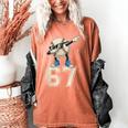 Boys Kids 67 Six Seven Sunglasses Dabbing Baseball Lover Women's Comfort Colors T-Shirt Yam