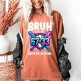 Bruh It's My 67 33 Days Of School Baseball 100 Days Smarter Women's Comfort Colors T-Shirt Yam Bruh It's My 67 33 Days Of School Baseball 100 Days Smarter Women's Comfort Colors T-Shirt Yam