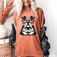 Bulldog Mascot Sports Fan Football Basketball Baseball Women's Comfort Colors T-Shirt Yam Bulldog Mascot Sports Fan Football Basketball Baseball Women's Comfort Colors T-Shirt Yam