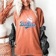 Busy Raising Ballers Baseball Mom Group Tee Women's Comfort Colors T-Shirt Yam