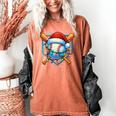 Christmas Baseball Drip For Boys Kids Ice Cream Drip Women's Comfort Colors T-Shirt Yam