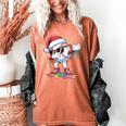 Christmas Baseball Ice Cream Dripping Santa Baseball Drip Women's Comfort Colors T-Shirt Yam Christmas Baseball Ice Cream Dripping Santa Baseball Drip Women's Comfort Colors T-Shirt Yam