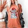 Christmas Baseball Snowman Xmas Pajamas Women Men Boys Women's Comfort Colors T-Shirt Yam Christmas Baseball Snowman Xmas Pajamas Women Men Boys Women's Comfort Colors T-Shirt Yam