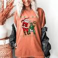 Christmas Santa Baseball Ugly Sweater Women's Comfort Colors T-Shirt Yam Christmas Santa Baseball Ugly Sweater Women's Comfort Colors T-Shirt Yam