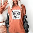 Custom Baseball Mom Number 56 Heart For Mom Women's Comfort Colors T-Shirt Yam