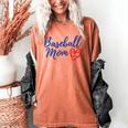 Cute Baseball Mom Heart Matching Mama Mother's Day Women's Women's Comfort Colors T-Shirt Yam