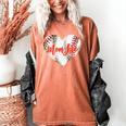 Cute Baseball Mom Heart Mother's Day Sport Mama Mom Life Women's Comfort Colors T-Shirt Yam Cute Baseball Mom Heart Mother's Day Sport Mama Mom Life Women's Comfort Colors T-Shirt Yam