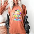 Cute Easter Baseball Ice Cream Boys Girls Kids Women's Comfort Colors T-Shirt Yam