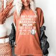 I Didn't Plan On Becoming a Baseball Mom Mother's Day Women's Comfort Colors T-Shirt Yam