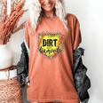 Dirt And Diamonds Baseball Leopard Baseball Mom Women's Comfort Colors T-Shirt Yam Dirt And Diamonds Baseball Leopard Baseball Mom Women's Comfort Colors T-Shirt Yam