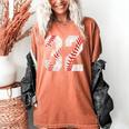 Distressed Baseball Number 32 Jersey Uniform Player Fan Women's Comfort Colors T-Shirt Yam Distressed Baseball Number 32 Jersey Uniform Player Fan Women's Comfort Colors T-Shirt Yam