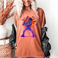 Drip Skeleton Batting Baseball Halloween Women's Comfort Colors T-Shirt Yam