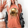 Dripping Gold Drip Baseball Game Day Player Coach Baller Women's Comfort Colors T-Shirt Yam