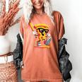Drippy Pizza Baseball Slice Cartoon Sports Food Women's Comfort Colors T-Shirt Yam Drippy Pizza Baseball Slice Cartoon Sports Food Women's Comfort Colors T-Shirt Yam