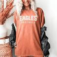 Eagles Baseball Inspired Women's Comfort Colors T-Shirt Yam Eagles Baseball Inspired Women's Comfort Colors T-Shirt Yam