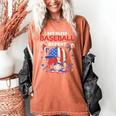 Eat Sleep Baseball Repeat Ice Cream Drip Crossed Bats Women's Comfort Colors T-Shirt Yam Eat Sleep Baseball Repeat Ice Cream Drip Crossed Bats Women's Comfort Colors T-Shirt Yam