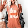 Eat Sleep Coach Repeat Shirt Men Women Baseball Lover Women's Comfort Colors T-Shirt Yam