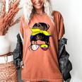 Ecuador Baseball Mom Ecuadorian Baseball Girl Women's Comfort Colors T-Shirt Yam Ecuador Baseball Mom Ecuadorian Baseball Girl Women's Comfort Colors T-Shirt Yam
