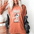Edwin Diaz Los Angeles D Baseball Players MLBEDD201M Women's Comfort Colors T-Shirt Yam