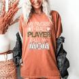 My Favorite T-Ball Player Calls Me Mom Baseball Mom Tee Ball Women's Comfort Colors T-Shirt Yam