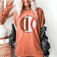 Football Baseball Player Football Baseball Mom Women's Comfort Colors T-Shirt Yam Football Baseball Player Football Baseball Mom Women's Comfort Colors T-Shirt Yam