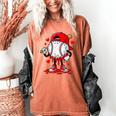 Game Day Baseball Drip Valentine Hearts Sport Lover Women's Comfort Colors T-Shirt Yam