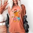 Gingerbread Six Seven 67 Ice Cream Drip Baseball Women's Comfort Colors T-Shirt Yam Gingerbread Six Seven 67 Ice Cream Drip Baseball Women's Comfort Colors T-Shirt Yam