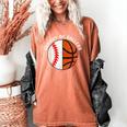 Granny Of Ballers Baseball Basketball Grandma Granny Women's Comfort Colors T-Shirt Yam Granny Of Ballers Baseball Basketball Grandma Granny Women's Comfort Colors T-Shirt Yam