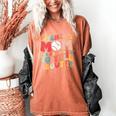 Groovy Ptchers Baseball Mom And Not Afraid To Yell About It Women's Comfort Colors T-Shirt Yam Groovy Ptchers Baseball Mom And Not Afraid To Yell About It Women's Comfort Colors T-Shirt Yam