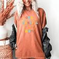 Groovy Retro One Thankful Baseball Mom Thanksgiving Fall Women's Comfort Colors T-Shirt Yam Groovy Retro One Thankful Baseball Mom Thanksgiving Fall Women's Comfort Colors T-Shirt Yam