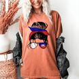 Haitian Baseball Mom Haiti Flag Baseball Girl Women's Comfort Colors T-Shirt Yam