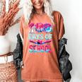 Happy 100 Days Of School Game Day Baseball Ice Cream Drip Women's Comfort Colors T-Shirt Yam Happy 100 Days Of School Game Day Baseball Ice Cream Drip Women's Comfort Colors T-Shirt Yam