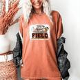 My Heart Is On That Field Baseball Mom Momm Premium Women's Comfort Colors T-Shirt Yam