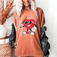 Heart Play Baseball Valentine's Day Teens Boys Girls Kids Women's Comfort Colors T-Shirt Yam Heart Play Baseball Valentine's Day Teens Boys Girls Kids Women's Comfort Colors T-Shirt Yam