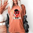 Heart Playing Baseball Valentine Baseball Women's Comfort Colors T-Shirt Yam Heart Playing Baseball Valentine Baseball Women's Comfort Colors T-Shirt Yam