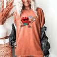 Heart Valentines Day Baseball Men Boys Kids Teens Women's Comfort Colors T-Shirt Yam Heart Valentines Day Baseball Men Boys Kids Teens Women's Comfort Colors T-Shirt Yam