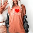 I Heart My Wawa Raglan Baseball Tee Women's Comfort Colors T-Shirt Yam I Heart My Wawa Raglan Baseball Tee Women's Comfort Colors T-Shirt Yam