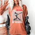I Hit 100 Days Of School Baseball 100th Day Boys Kids Women's Comfort Colors T-Shirt Yam I Hit 100 Days Of School Baseball 100th Day Boys Kids Women's Comfort Colors T-Shirt Yam