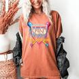 HUGvyn 100 Drippy Days Of School Baseball Ice Cream 100 Days Women's Comfort Colors T-Shirt Yam HUGvyn 100 Drippy Days Of School Baseball Ice Cream 100 Days Women's Comfort Colors T-Shirt Yam