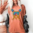 HUGvyn 67 Baseball Ice Cream Drip Six Seven Genz Alpha Slang Women's Comfort Colors T-Shirt Yam