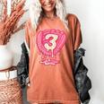 Ice Cream Baseball Glove 3rd Birthday Edition Women's Comfort Colors T-Shirt Yam Ice Cream Baseball Glove 3rd Birthday Edition Women's Comfort Colors T-Shirt Yam